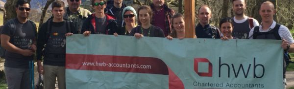 HWB team climbs UK’s highest peaks and raises £4,000 for charity