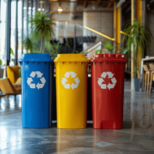 Workplace recycling, simpler recycling rules 