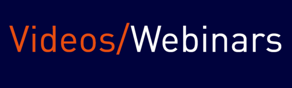 Videos/Webinars